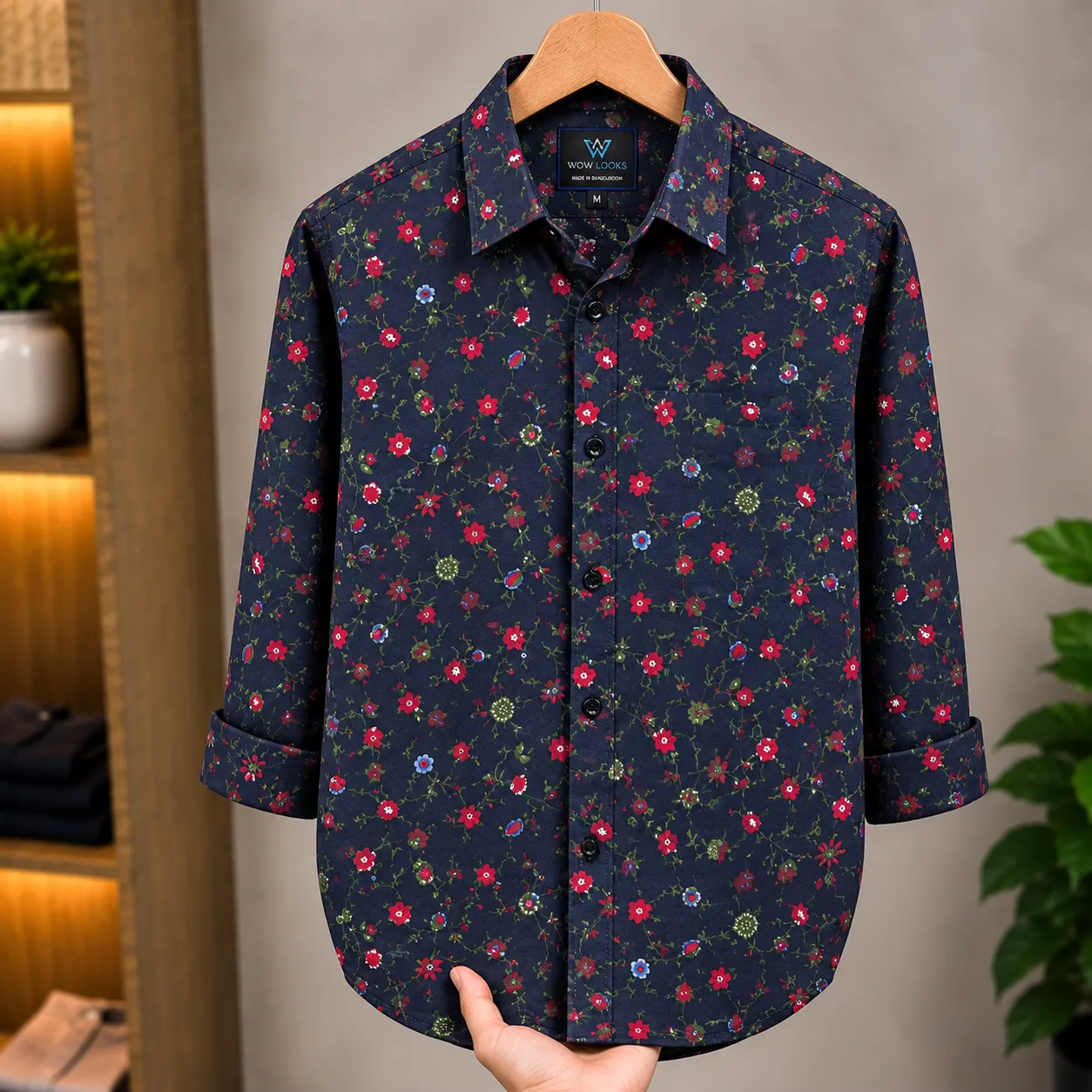 Premium Shirt-Cotton Print