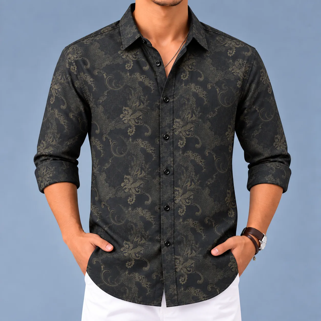 Premium Shirt-Cotton Print