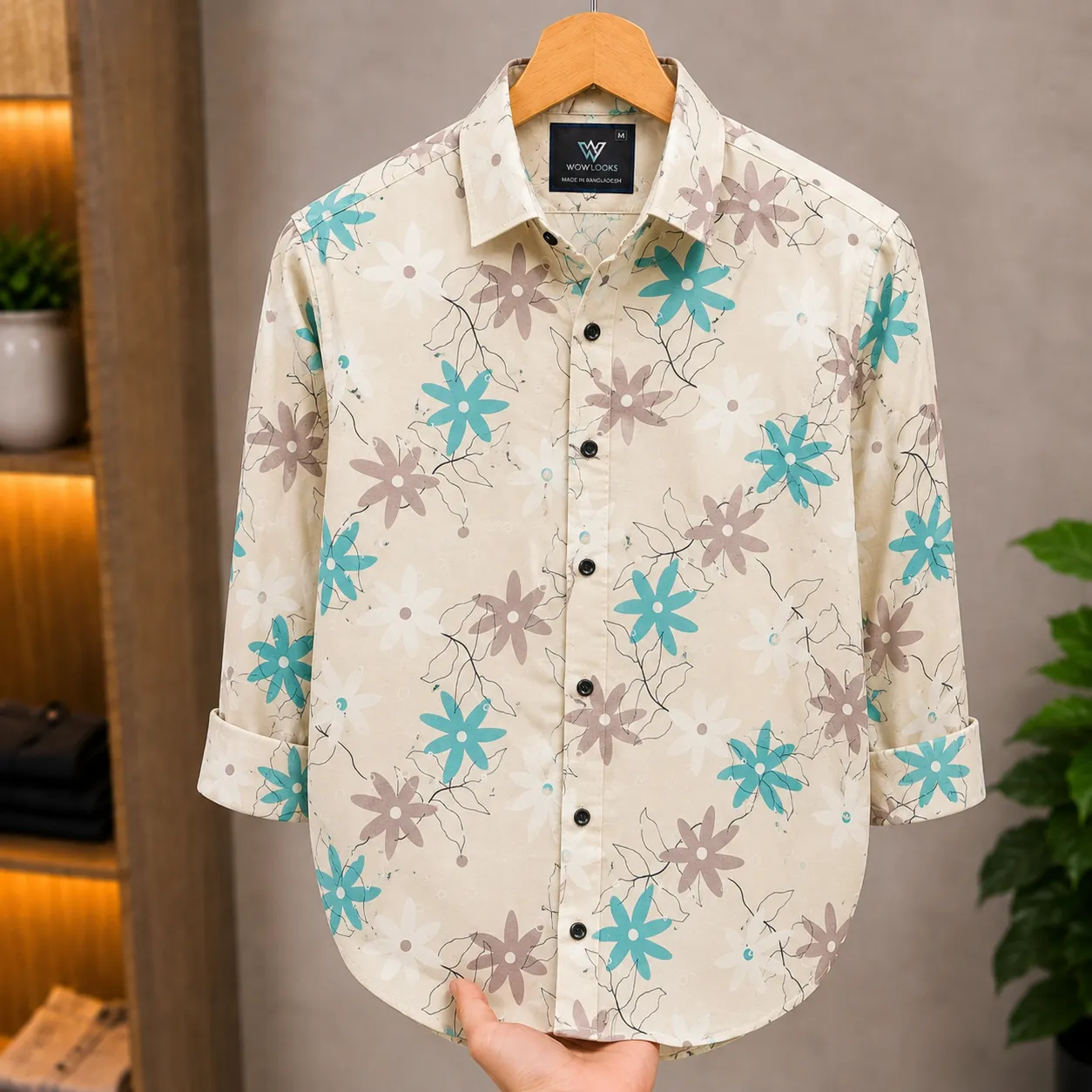 Premium Shirt-Cotton Print