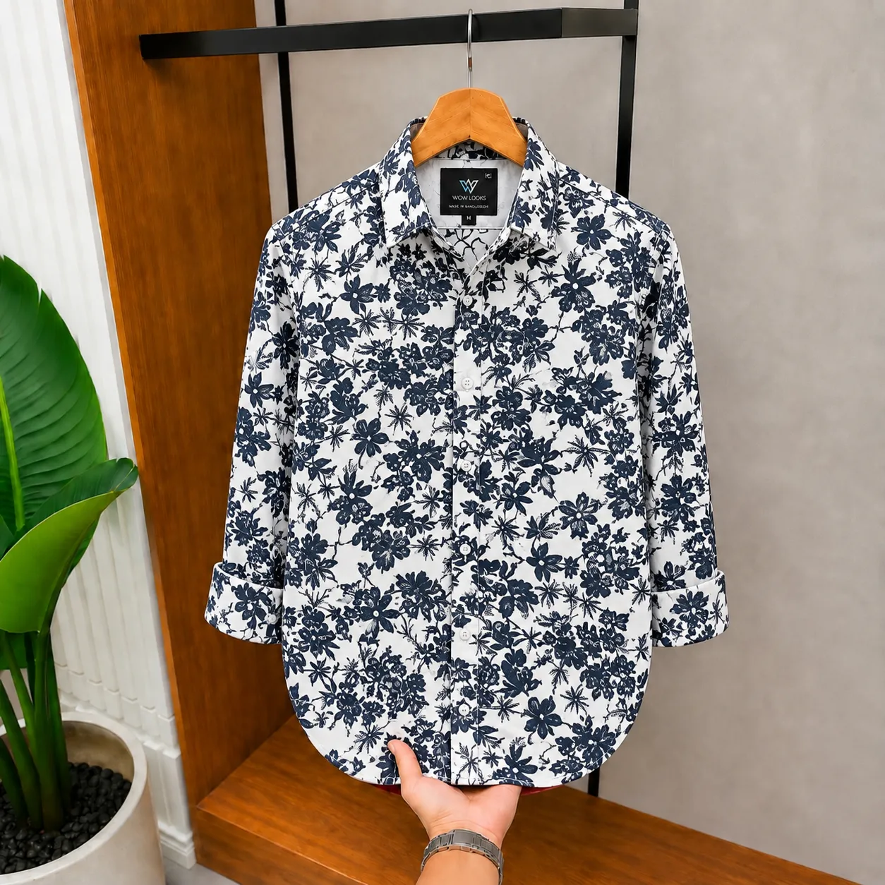 Premium Shirt-Cotton Print