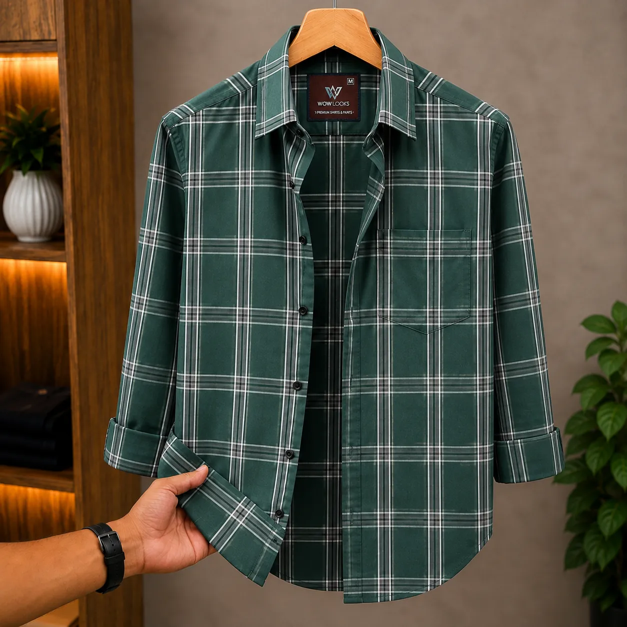 Premium Shirt-Garments Check