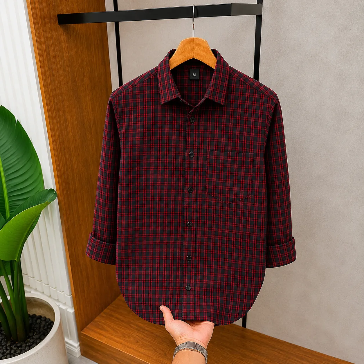 Premium Shirt-Garments Check