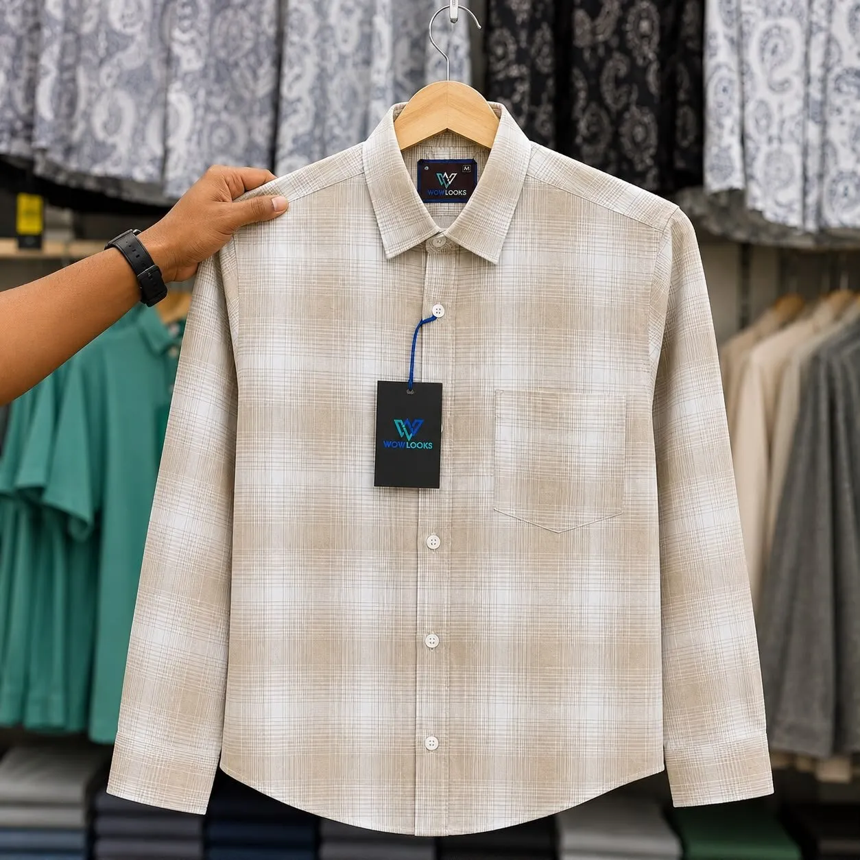 Premium Shirt-Garments Check